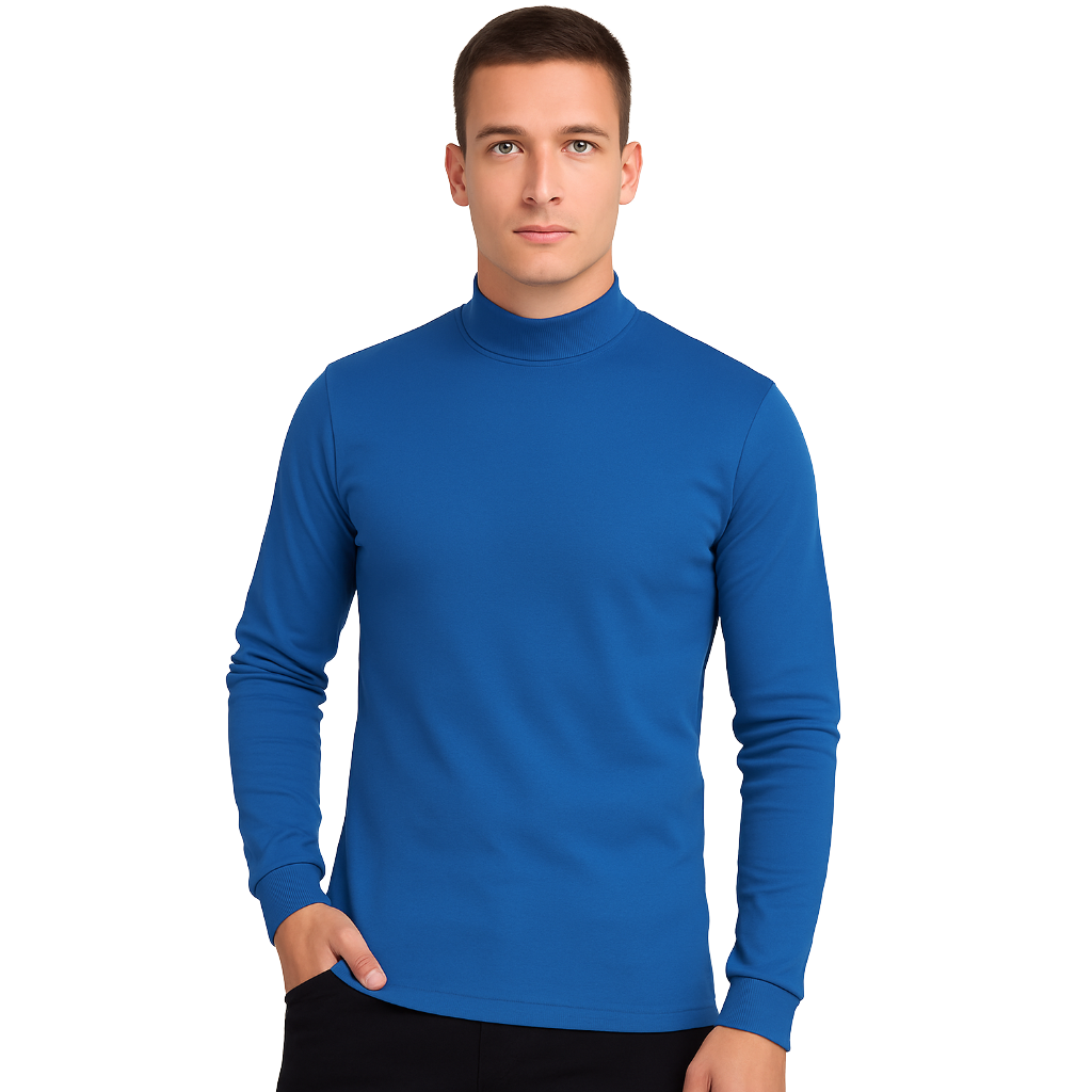 7447 LONG-SLEEVED SEMI-SWAN THERMAL FABRIC T-SHIRT