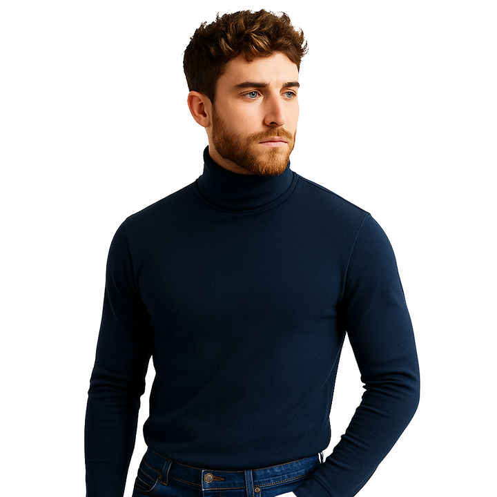 7455 CAMISETA 100% ALGODÓN CUELLO ALTO