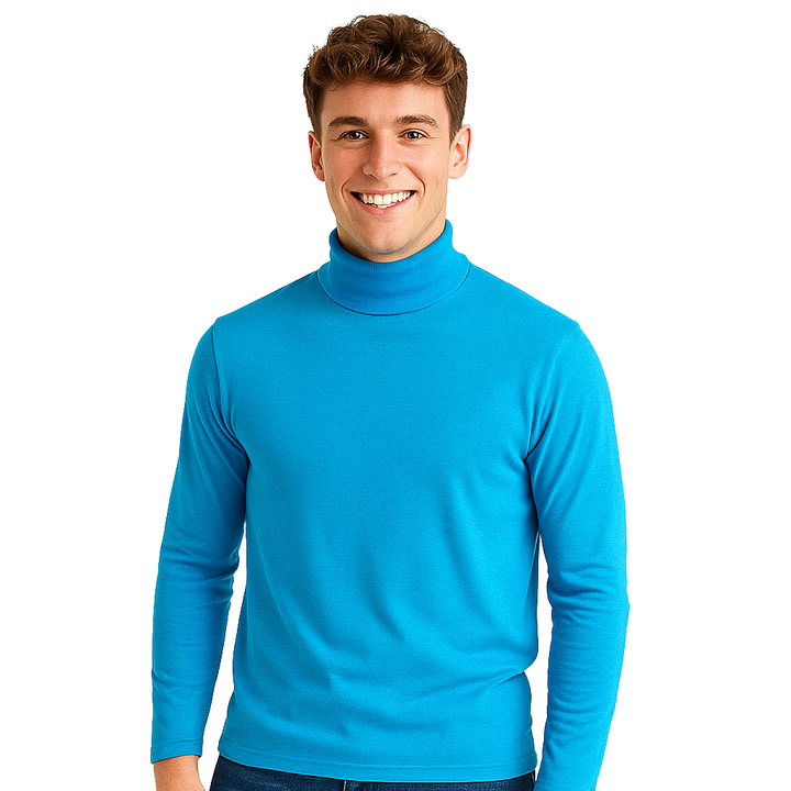 7455 CAMISETA 100% ALGODÓN CUELLO ALTO