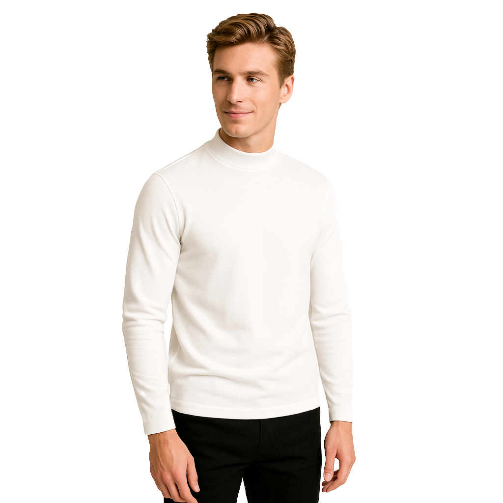 7456 CAMISETA 100% ALGODÓN CUELLO SEMICISNE