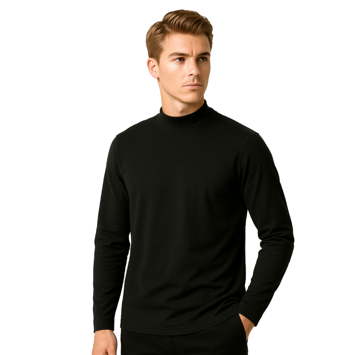 7456 CAMISETA 100% ALGODÓN CUELLO SEMICISNE