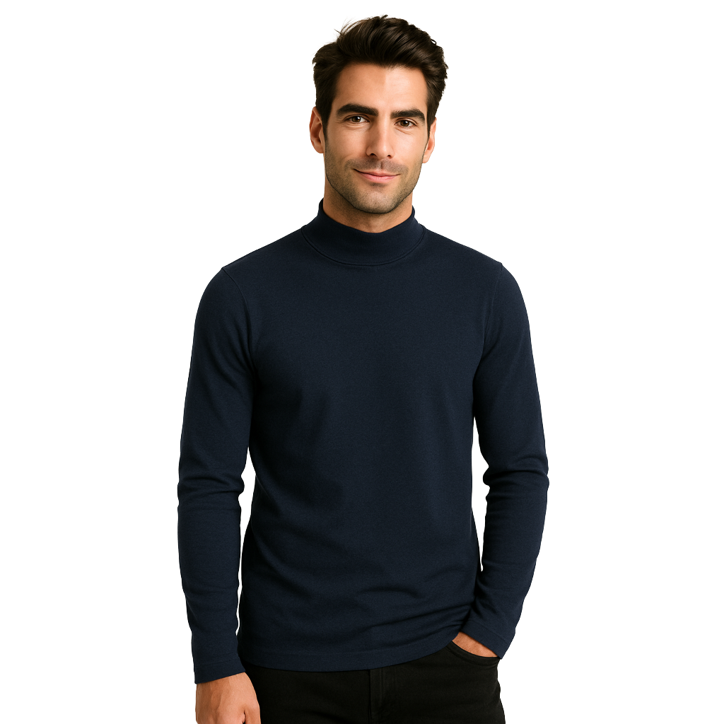 7456 CAMISETA 100% ALGODÓN CUELLO SEMICISNE