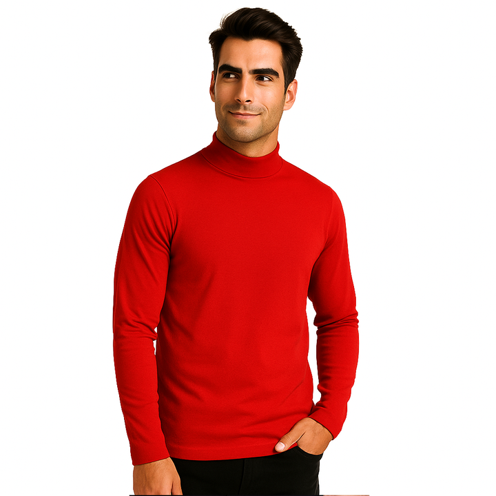 7456 CAMISETA 100% ALGODÓN CUELLO SEMICISNE