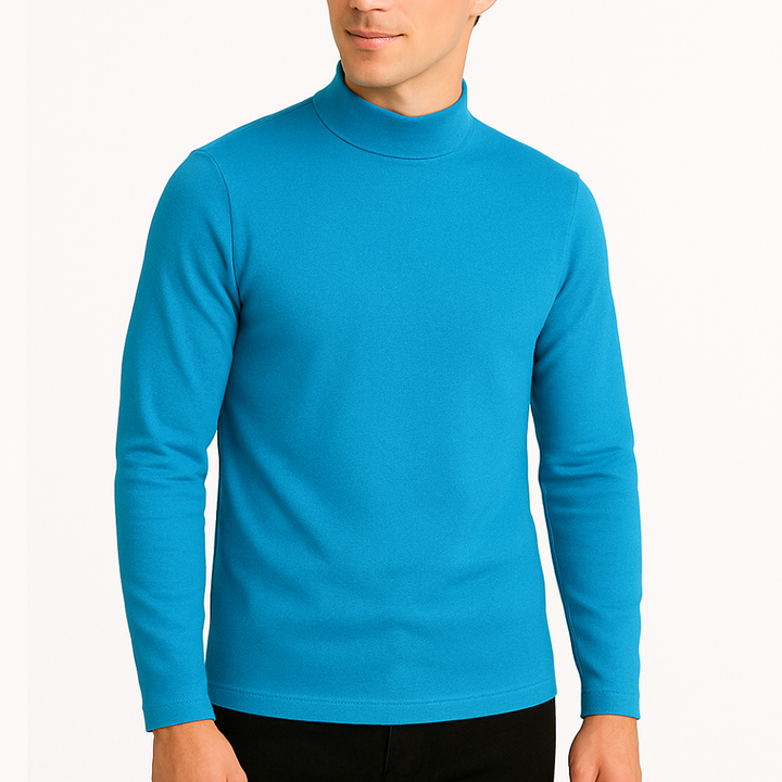 7456 CAMISETA 100% ALGODÓN CUELLO SEMICISNE