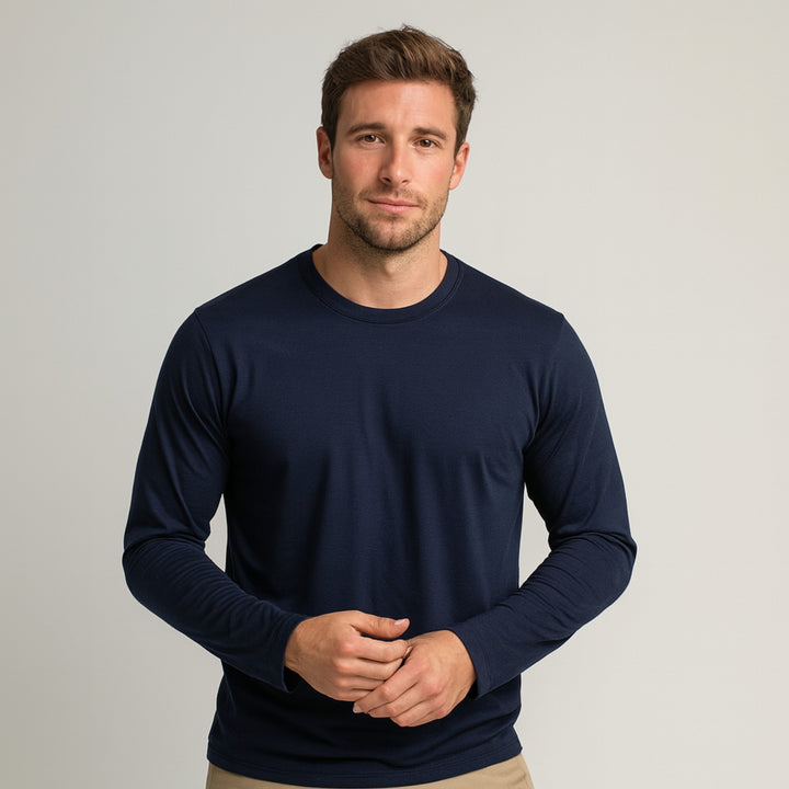 7460 CAMISETA 100% ALGODÓN CUELLO REDONDO