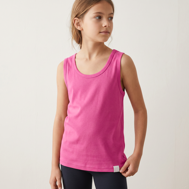7601 CAMISETA TIRANTES ANCHOS - NIÑA - Nina Ferry's - 744 - Frambuesa - 10 - 7601010744000