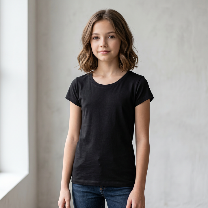 7603 CAMISETA MANGA CORTA TEJIDO FINO - NIÑA - Nina Ferry's