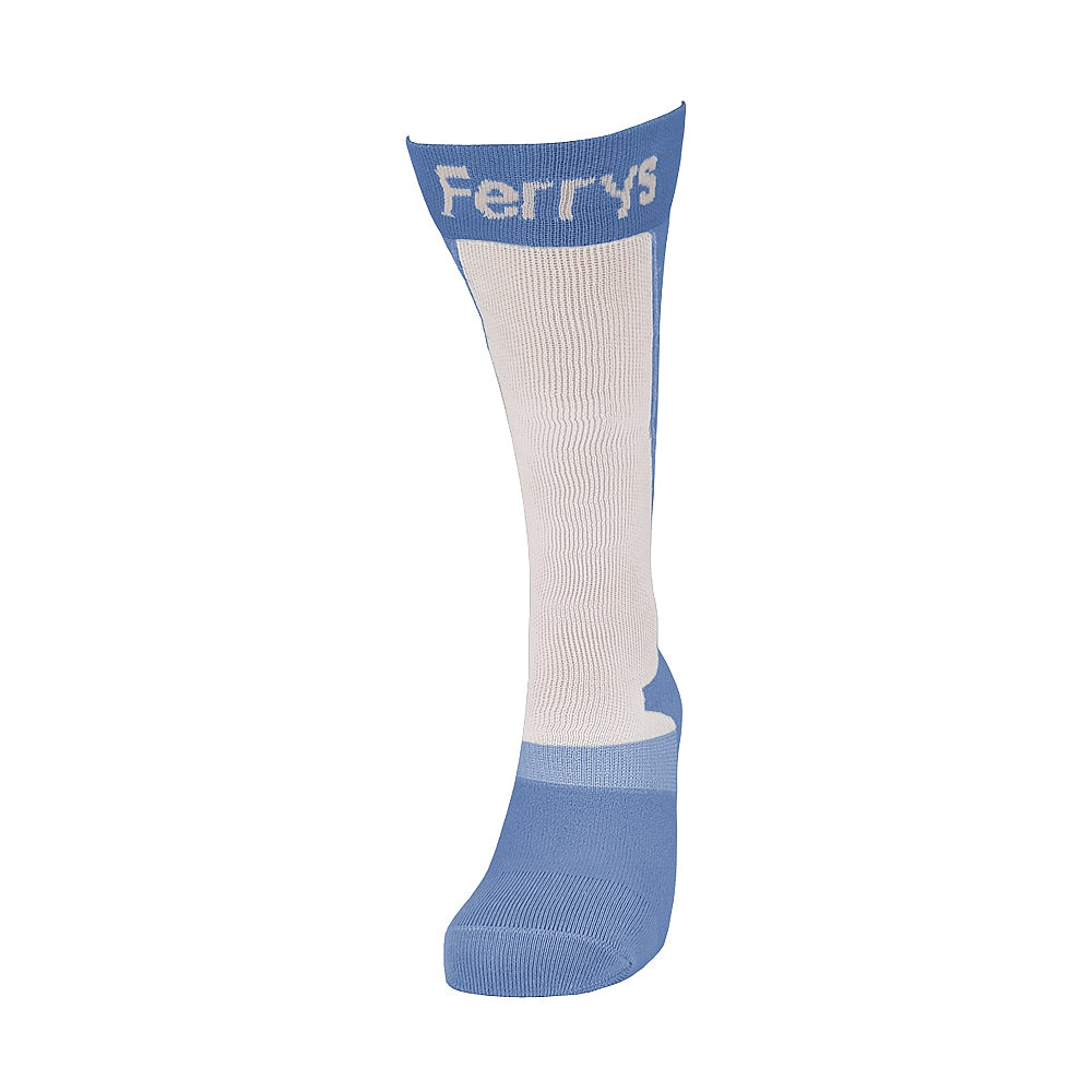 PRENEL - Medias Potenciadoras del Rendimiento con Energía Elástica - CELESTE LOGO FERRY'S