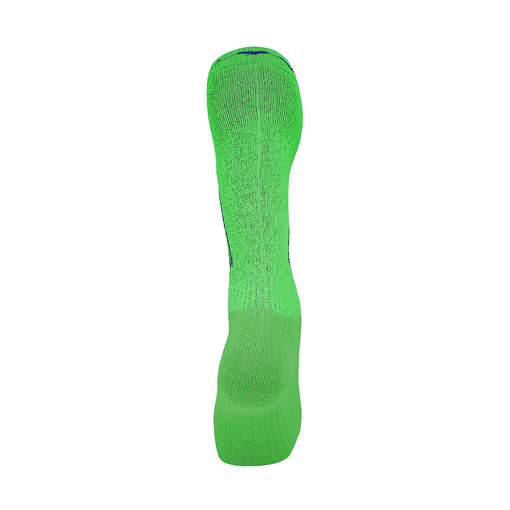 PRENEL - Medias Potenciadoras del Rendimiento con Energía Elástica - VERDE AZUL LOGO PRENEL