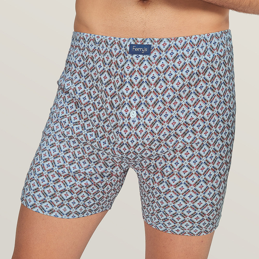 439 PACK 2 BÓXERS ESTAMPADOS ROMBOS