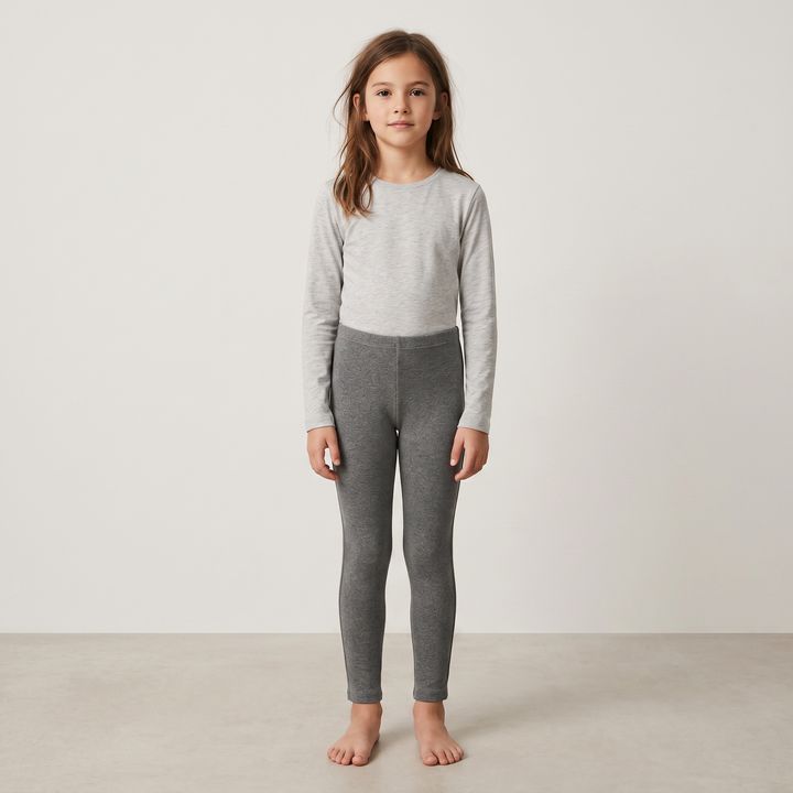 7710 LEGGINGS - NIÑA - Nina Ferry's - 129 - Gris Vigoré - 10 - 7710010129000