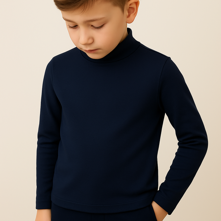 7739 CAMISETA SEMICISNE UNISEX MANGA LARGA. TEJIDO INVIERNO