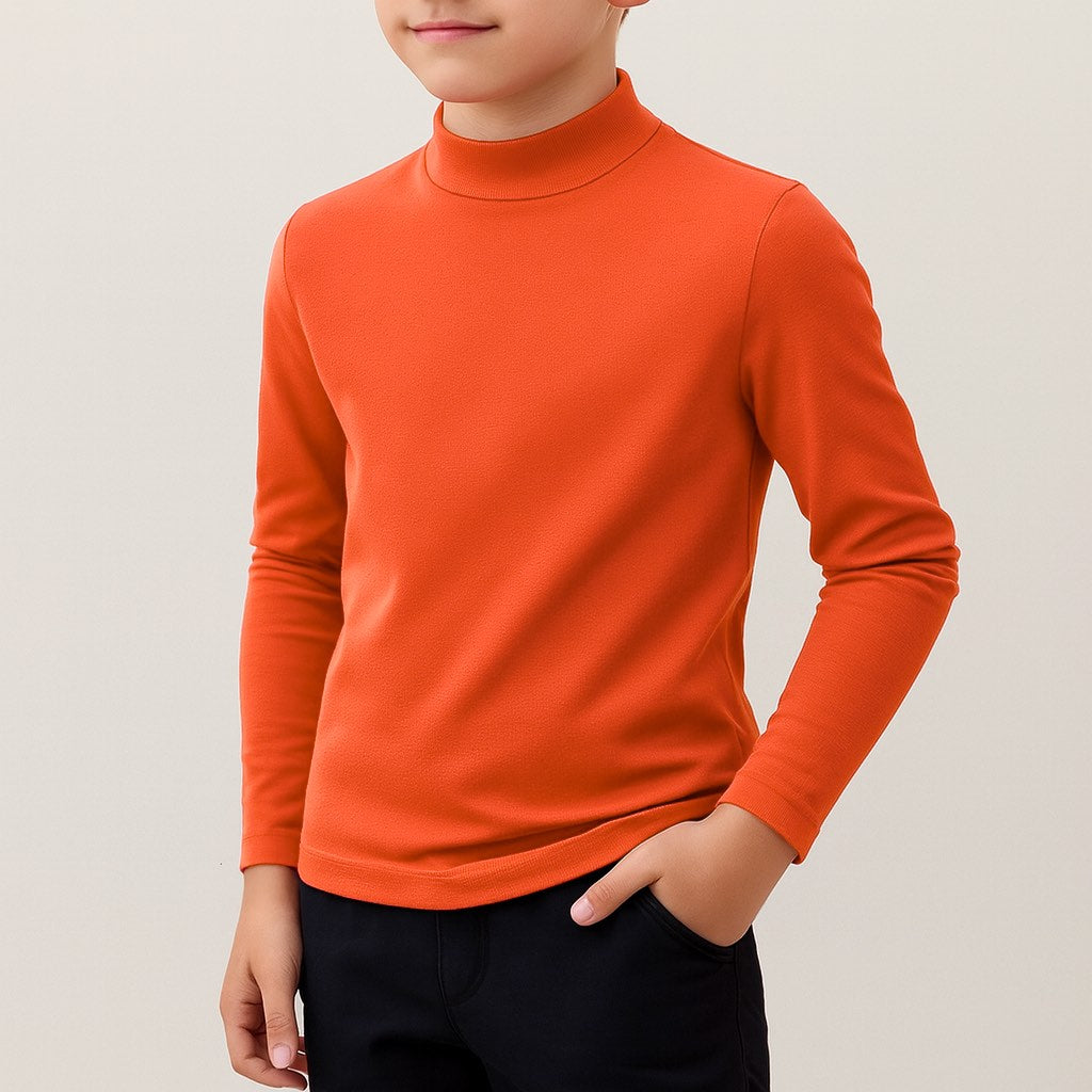 7739 CAMISETA SEMICISNE UNISEX MANGA LARGA. TEJIDO INVIERNO