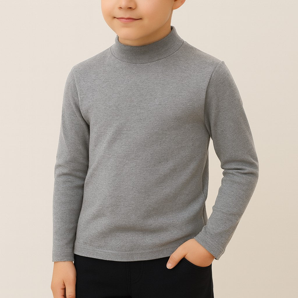 7739 CAMISETA SEMICISNE UNISEX MANGA LARGA. TEJIDO INVIERNO