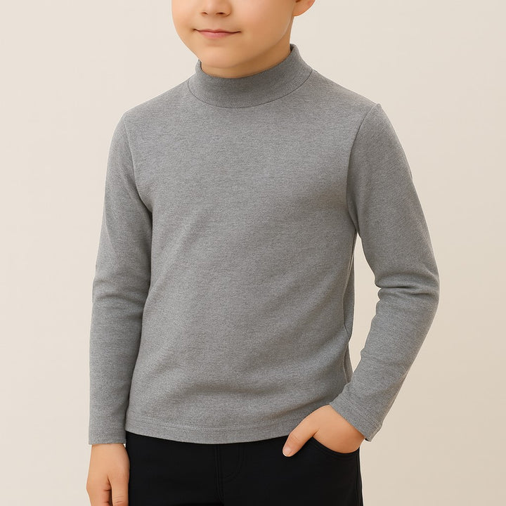 7739 CAMISETA SEMICISNE UNISEX MANGA LARGA. TEJIDO INVIERNO