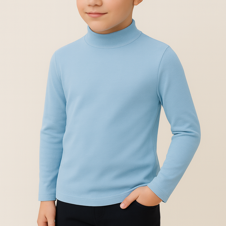 7739 CAMISETA SEMICISNE UNISEX MANGA LARGA. TEJIDO INVIERNO