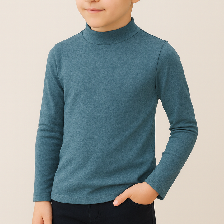 7739 CAMISETA SEMICISNE UNISEX MANGA LARGA. TEJIDO INVIERNO