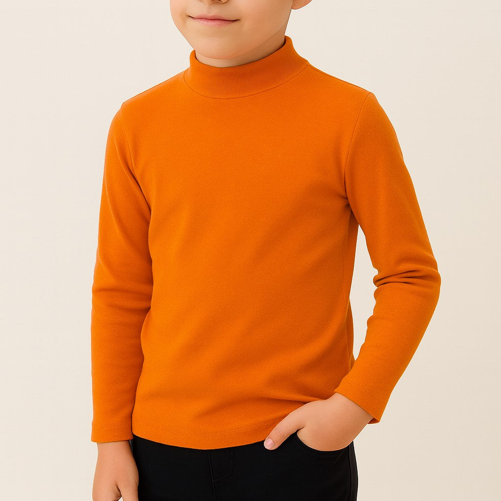 7739 CAMISETA SEMICISNE UNISEX MANGA LARGA. TEJIDO INVIERNO