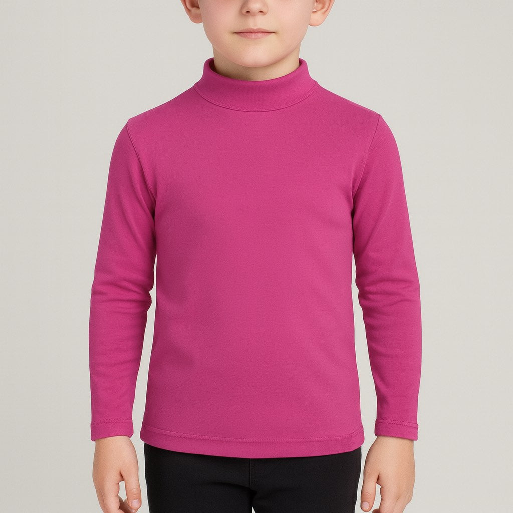 7739 CAMISETA SEMICISNE UNISEX MANGA LARGA. TEJIDO INVIERNO