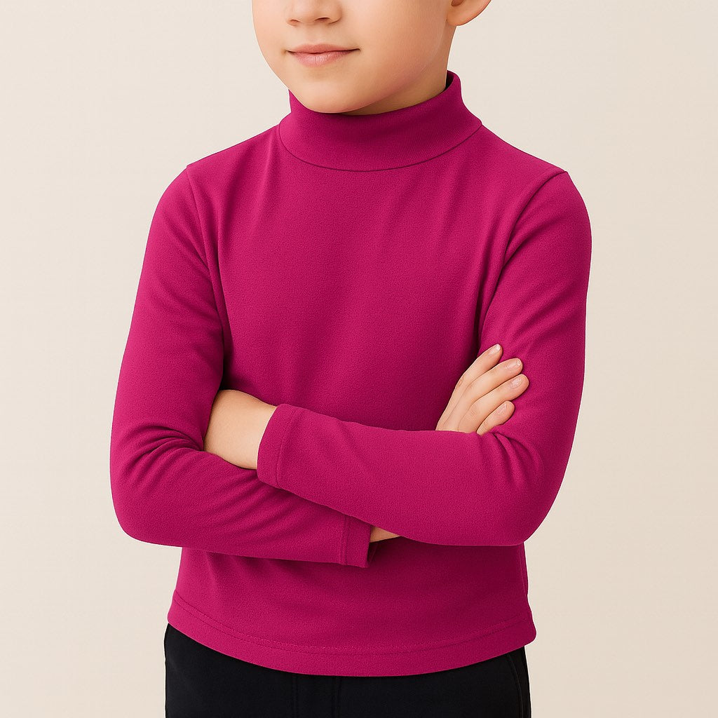 7739 CAMISETA SEMICISNE UNISEX MANGA LARGA. TEJIDO INVIERNO