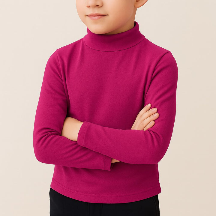 7739 CAMISETA SEMICISNE UNISEX MANGA LARGA. TEJIDO INVIERNO