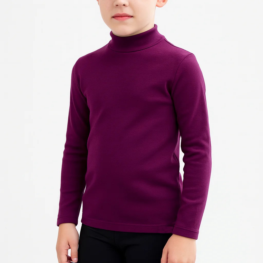 7739 CAMISETA SEMICISNE UNISEX MANGA LARGA. TEJIDO INVIERNO