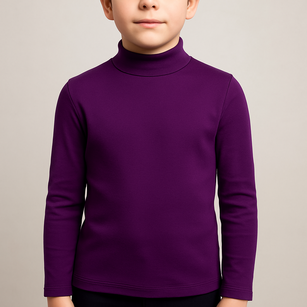 7739 CAMISETA SEMICISNE UNISEX MANGA LARGA. TEJIDO INVIERNO