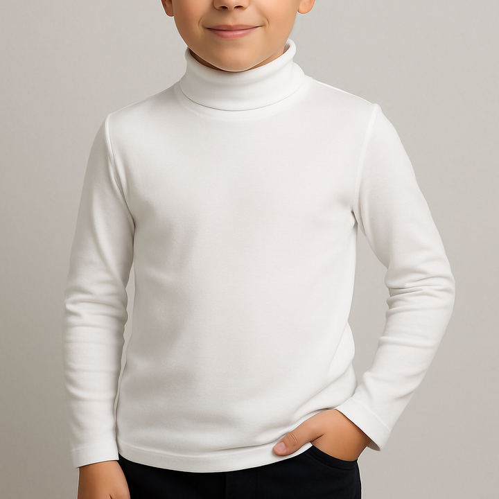 7740 CAMISETA CISNE MANGA LARGA. TEJIDO INVIERNO. COLORES CLÁSICOS.