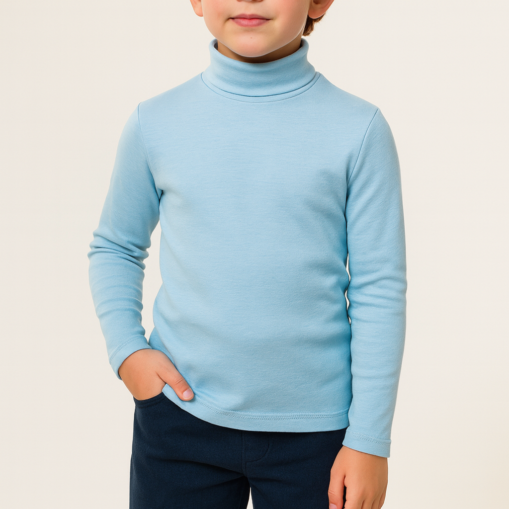 7740 CAMISETA CISNE MANGA LARGA. TEJIDO INVIERNO. COLORES CLÁSICOS.