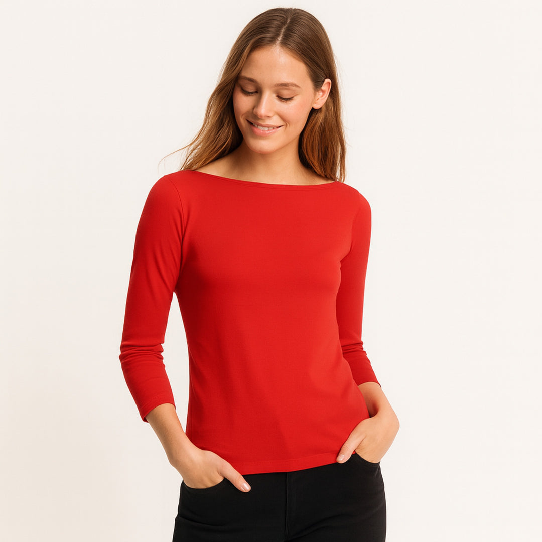 7802b CAMISETA MANGA FRANCESA