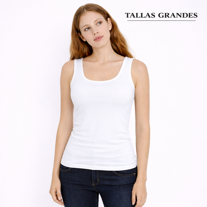 7827b CAMISETA TIRANTES ANCHOS ADAPTABLE