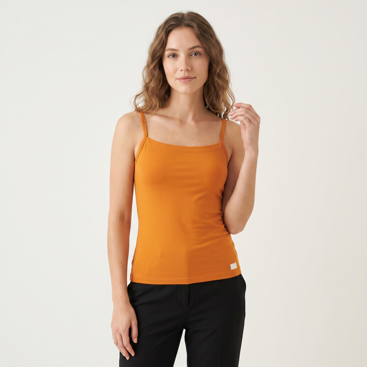 7838b CAMISETA TIRANTES FINOS MICROFIBRA - MUJER - Nina Ferry's
