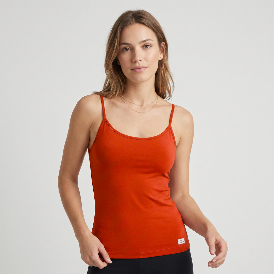 7840 CAMISETA TIRANTES FINOS NADADORA - MUJER - Nina Ferry's - 076 - Rojo - L - 7840052076000