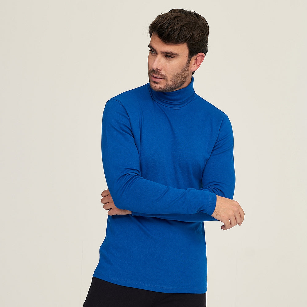 7457 CAMISETA CISNE ELÁSTICA 340-Azul Francia