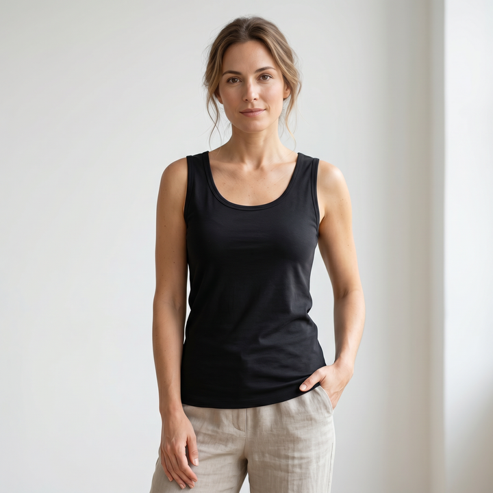 7862 CAMISETA TIRANTES ANCHA - MUJER - Nina Ferry's - 039 - Marino - L - 7862052039000