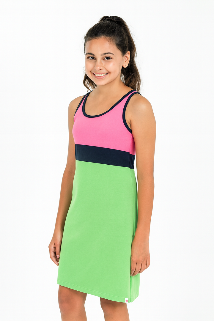 7865 VESTIDO TIRANTES COLORES