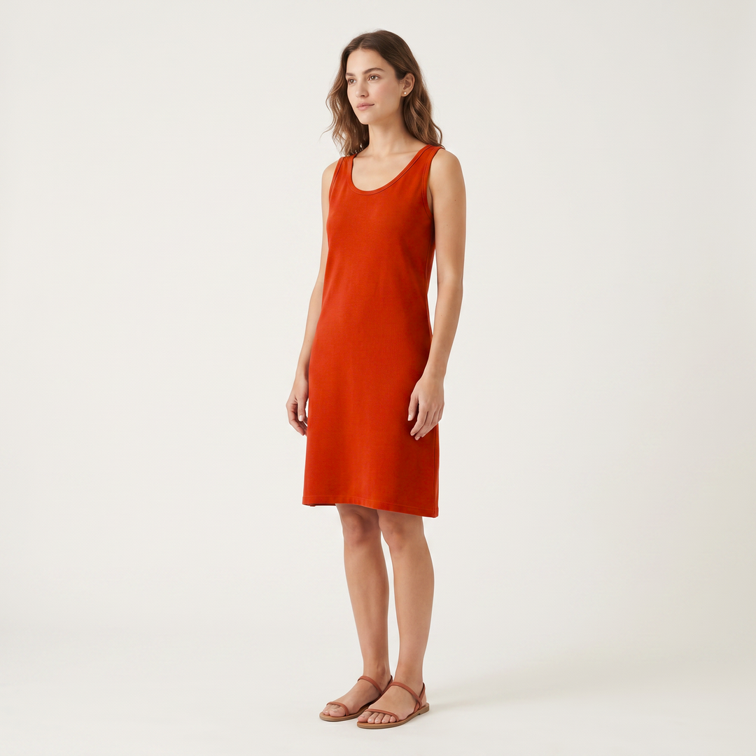 7866 PIQUE DRESS