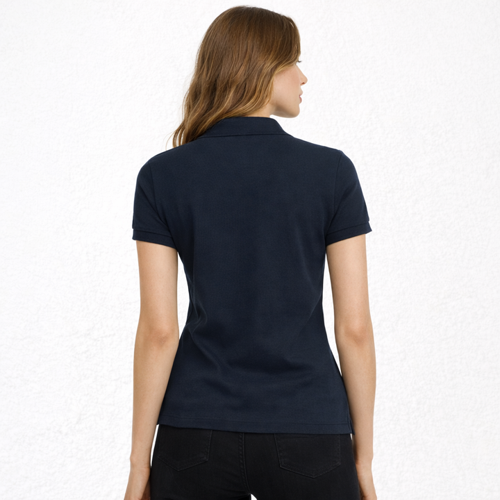 7875b POLO PIQUÉ CON PUÑO Y CORCHETES