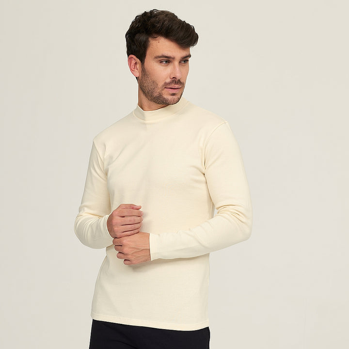 7497b CAMISETA SEMICISNE ELÁSTICA 044-Beige 2XL-64