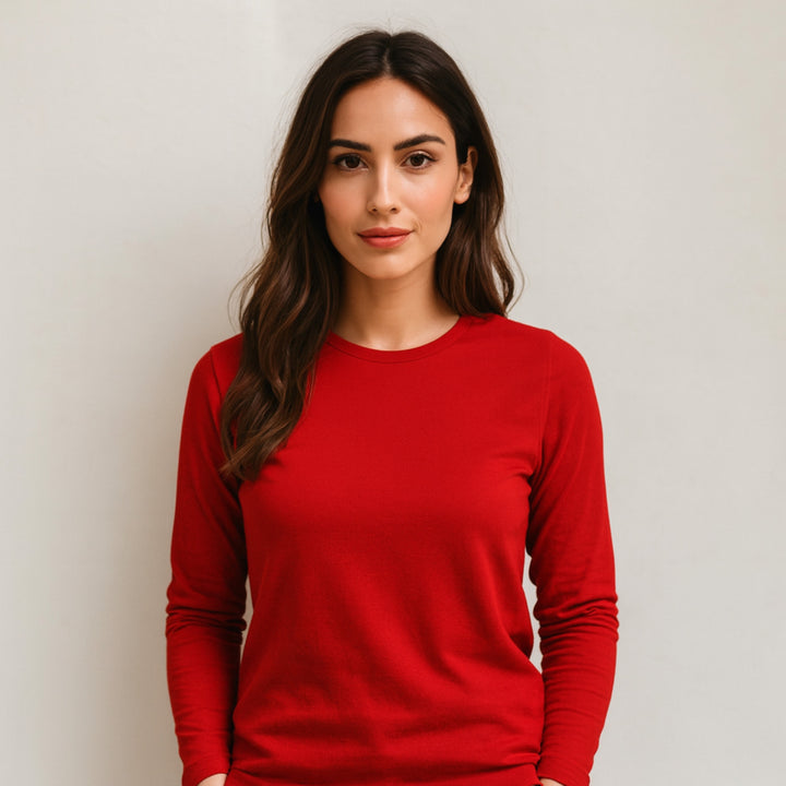 7900 CAMISETA MANGA LARGA 100% ALGODÓN