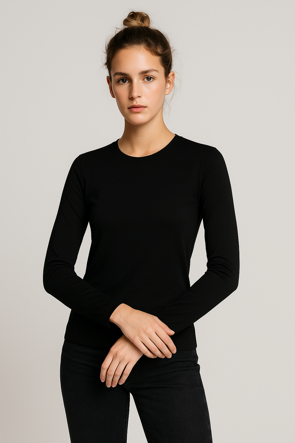 7917 CAMISETA MANGA LARGA  BÁSICA