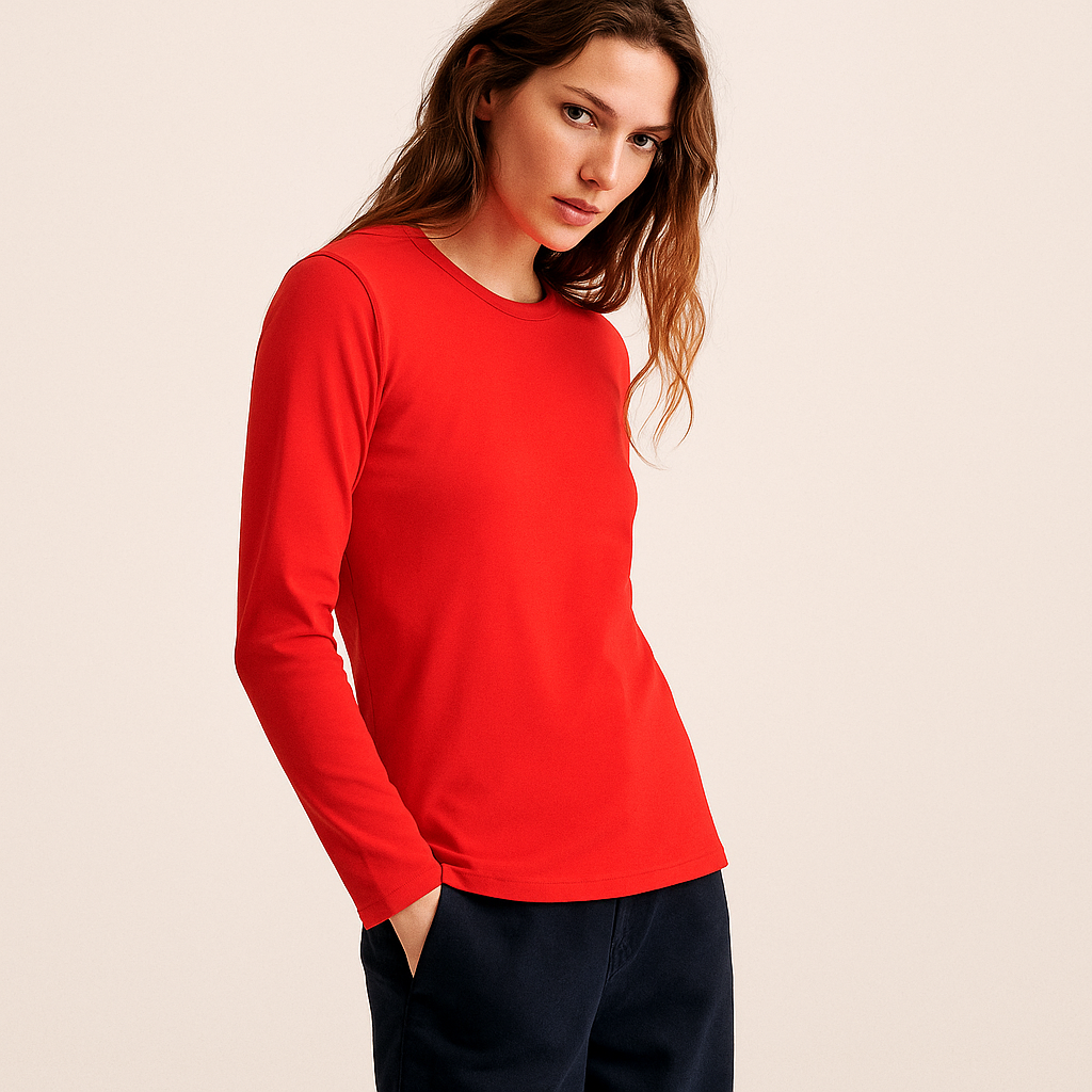 7917 CAMISETA MANGA LARGA  BÁSICA