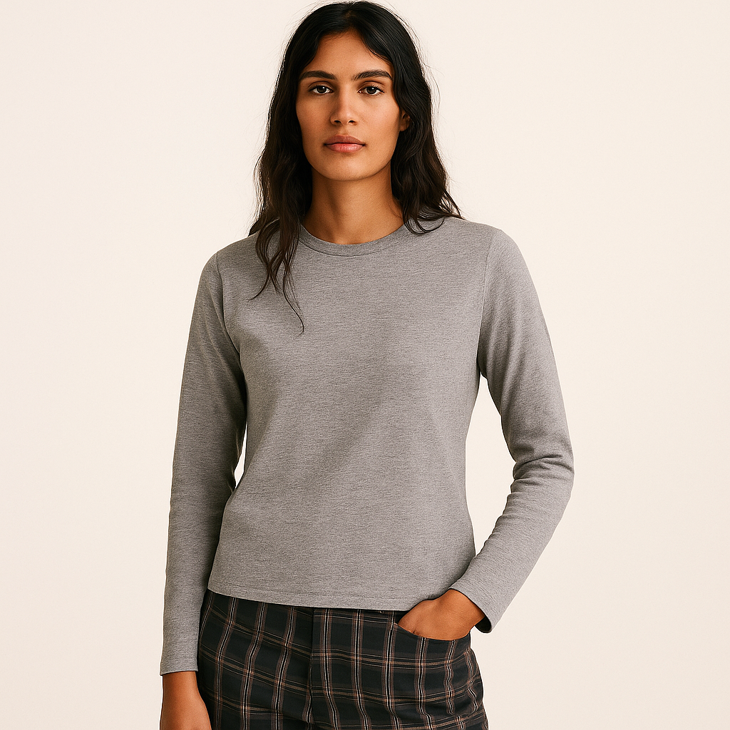 7917 CAMISETA MANGA LARGA  BÁSICA