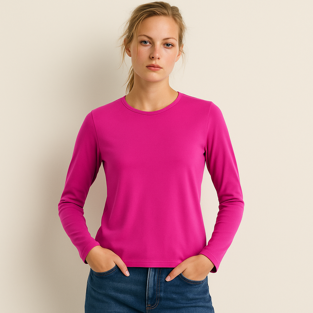 7917 CAMISETA MANGA LARGA  BÁSICA