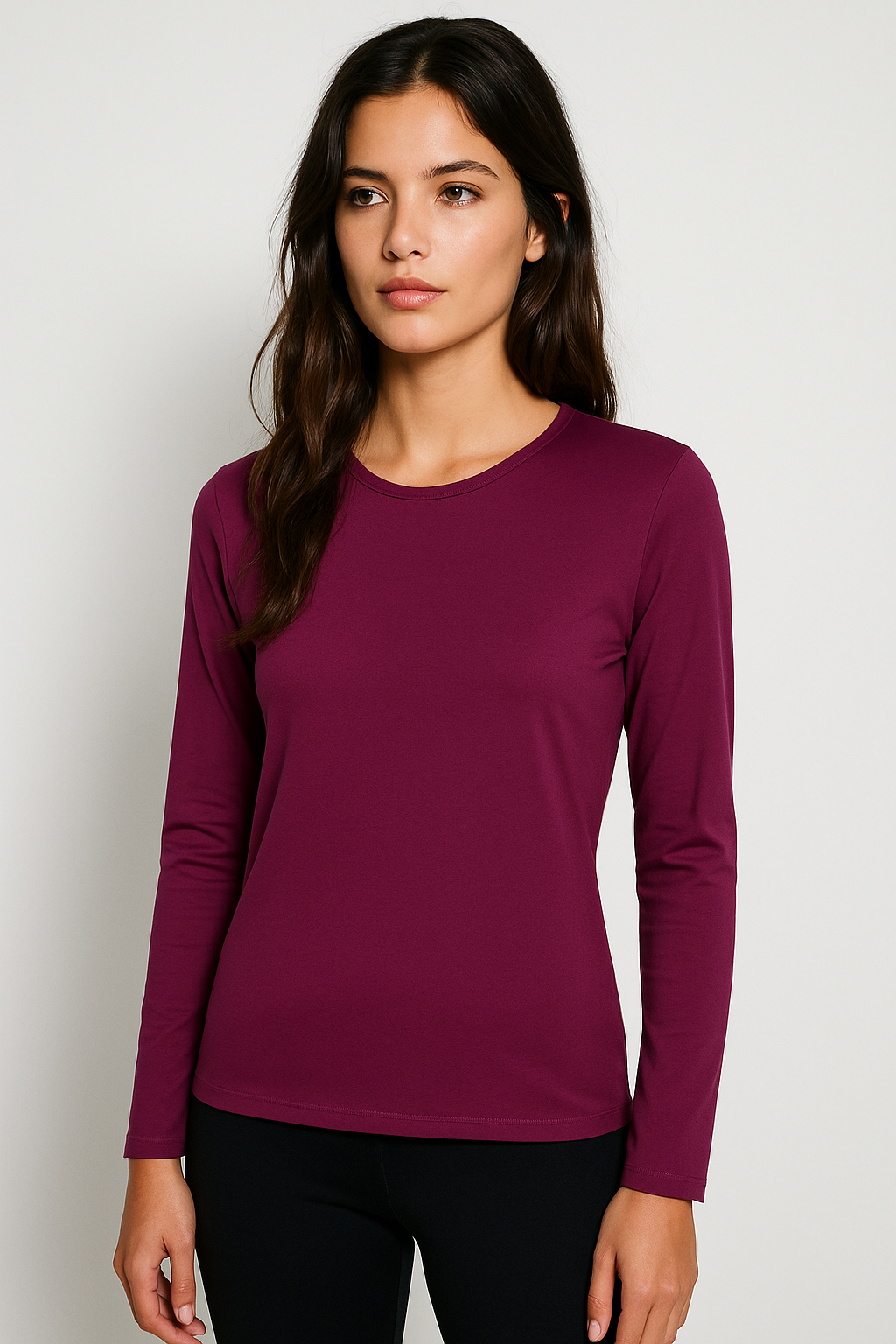 7917 CAMISETA MANGA LARGA  BÁSICA