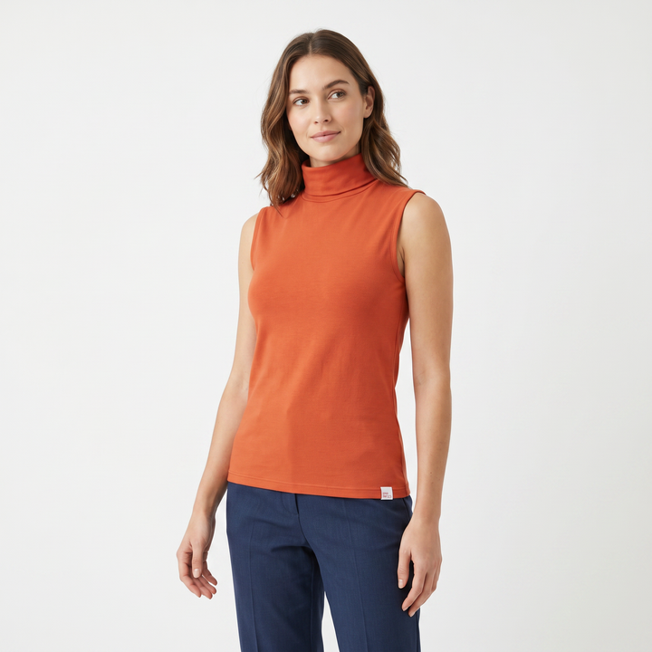 7921 CAMISETA CISNE SIN MANGAS - MUJER - Nina Ferry's