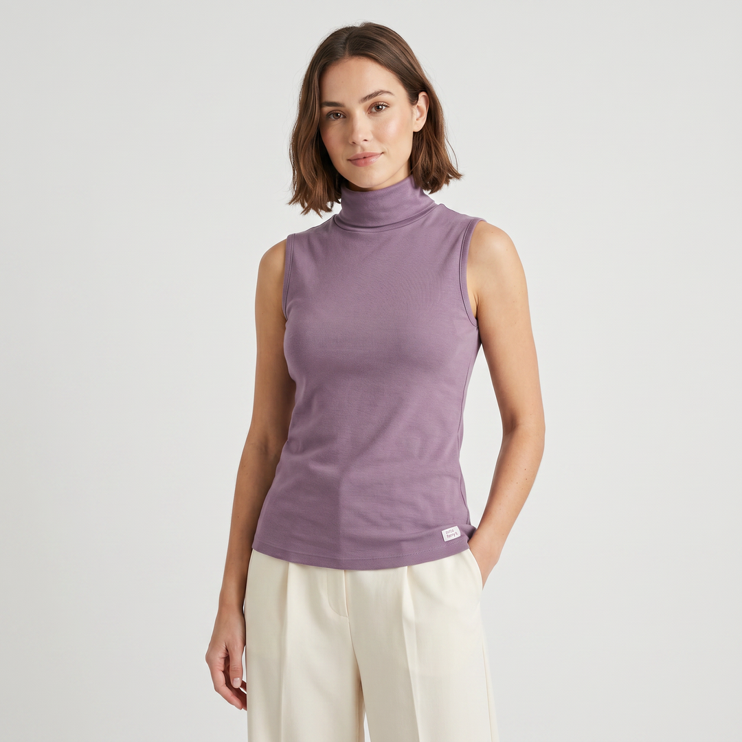 7921 CAMISETA CISNE SIN MANGAS - MUJER - Nina Ferry's