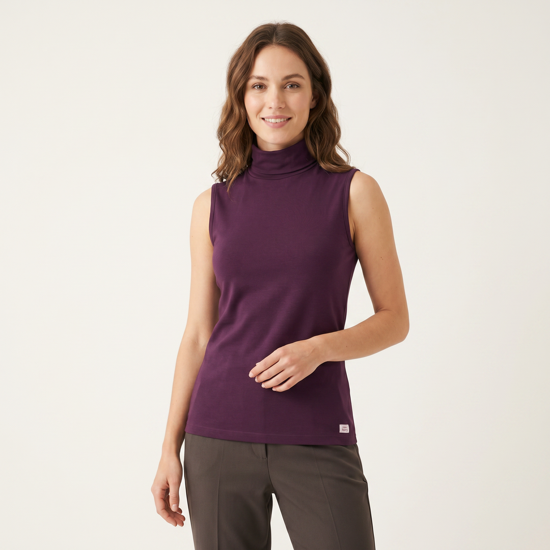 7921 CAMISETA CISNE SIN MANGAS - MUJER - Nina Ferry's
