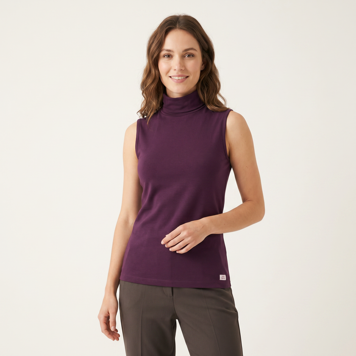 7921 CAMISETA CISNE SIN MANGAS - MUJER - Nina Ferry's