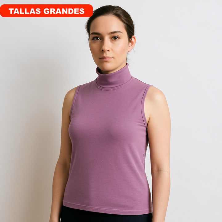 7921b SLEEVELESS SWAN T-SHIRT